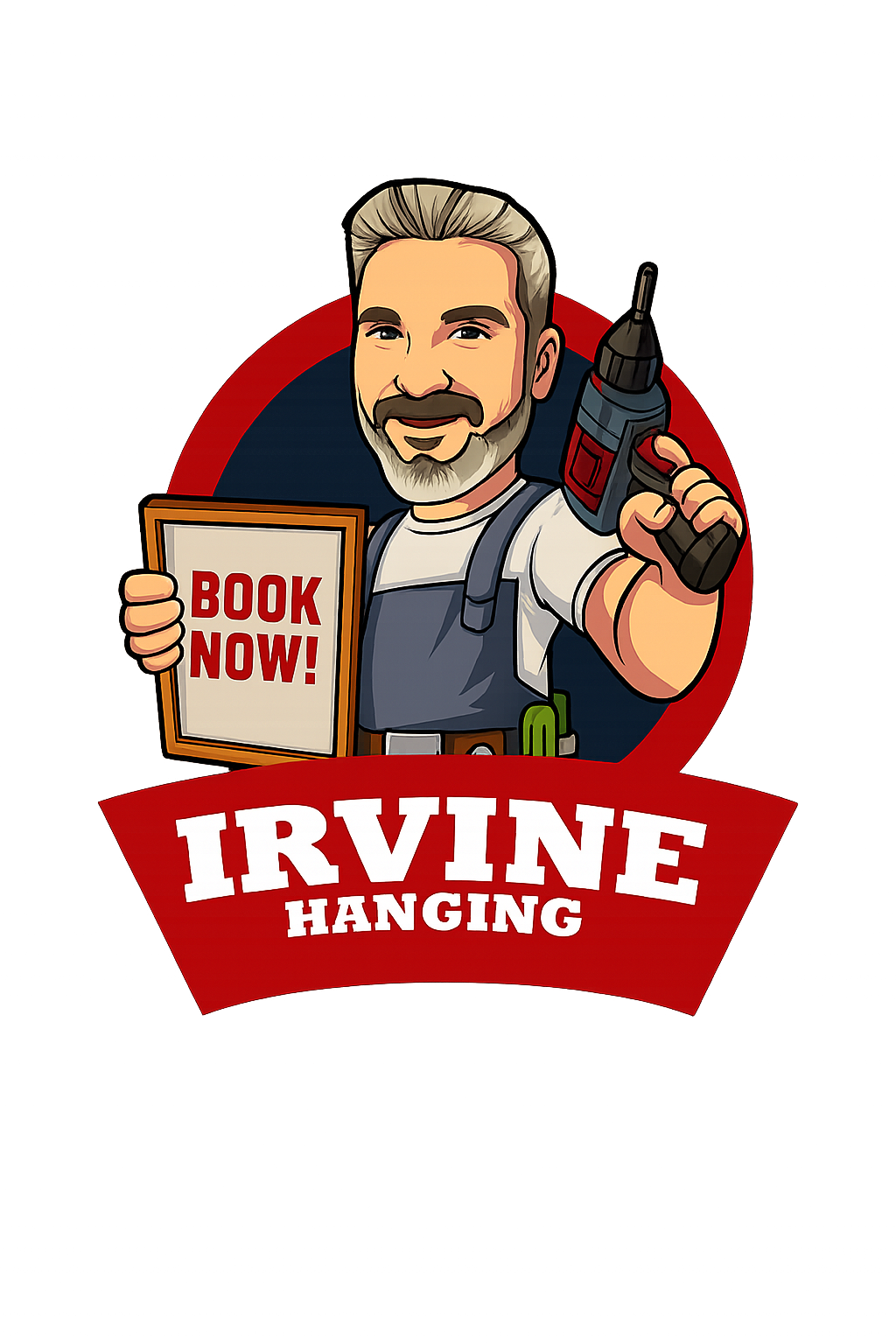 Irvine Hanging Logo